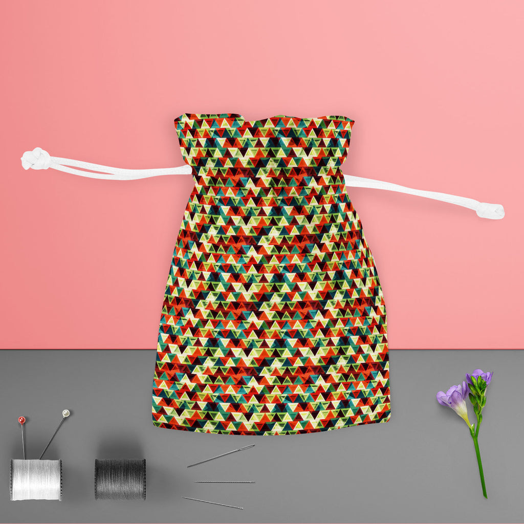 Grunge Triangle D3 Pouch Wrist Potli Bag | Bag for Weddings & Casual Parties-Drawstring Pouches-PCH_FB_DS-IC 5007436 IC 5007436, Abstract Expressionism, Abstracts, African, American, Ancient, Art and Paintings, Aztec, Culture, Decorative, Diamond, Digital, Digital Art, Ethnic, Geometric, Geometric Abstraction, Graphic, Historical, Illustrations, Medieval, Mexican, Modern Art, Patterns, Retro, Semi Abstract, Signs, Signs and Symbols, Traditional, Triangles, Tribal, Vintage, World Culture, grunge, triangle, d