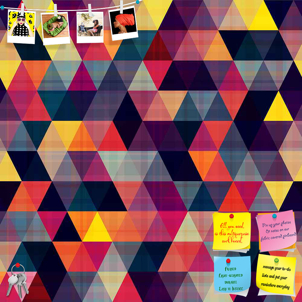 ArtzFolio Triangled D1 Printed Bulletin Board Notice Pin Board Soft Board | Frameless-Bulletin Boards Frameless-AZSAO22019964BLB_FL_L-Image Code 5007439 Vishnu Image Folio Pvt Ltd, IC 5007439, ArtzFolio, Bulletin Boards Frameless, Abstract, Digital Art, triangled, d1, printed, bulletin, board, notice, pin, soft, frameless, seamless, triangle, background, texture, pin up board, push pin board, extra large cork board, big pin board, notice board, small bulletin board, cork board, wall notice board, giant cork