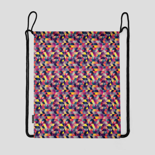 Triangled Backpack for Students | College & Travel Bag-Backpacks--IC 5007439 IC 5007439, Abstract Expressionism, Abstracts, Ancient, Black, Black and White, Decorative, Diamond, Fantasy, Fashion, Geometric, Geometric Abstraction, Grid Art, Historical, Medieval, Modern Art, Patterns, Pop Art, Retro, Semi Abstract, Signs, Signs and Symbols, Triangles, Vintage, triangled, canvas, backpack, for, students, college, travel, bag, pattern, texture, abstract, seamless, triangle, background, geometry, grid, patchwork