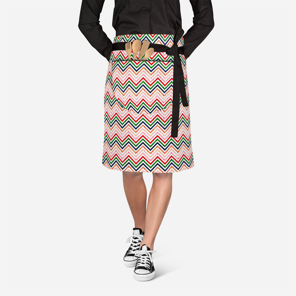 Chevron Apron | Adjustable, Free Size & Waist Tiebacks-Apron Waist to Feet-APR_WS_KN-IC 5007440 IC 5007440, Abstract Expressionism, Abstracts, Ancient, Black and White, Chevron, Decorative, Geometric, Geometric Abstraction, Historical, Medieval, Modern Art, Nautical, Patterns, Retro, Semi Abstract, Signs, Signs and Symbols, Stripes, Vintage, White, apron, adjustable, free, size, waist, tiebacks, pattern, abstract, backdrop, background, blend, blue, colorful, contrast, design, effect, fabric, fancy, fuchsia,