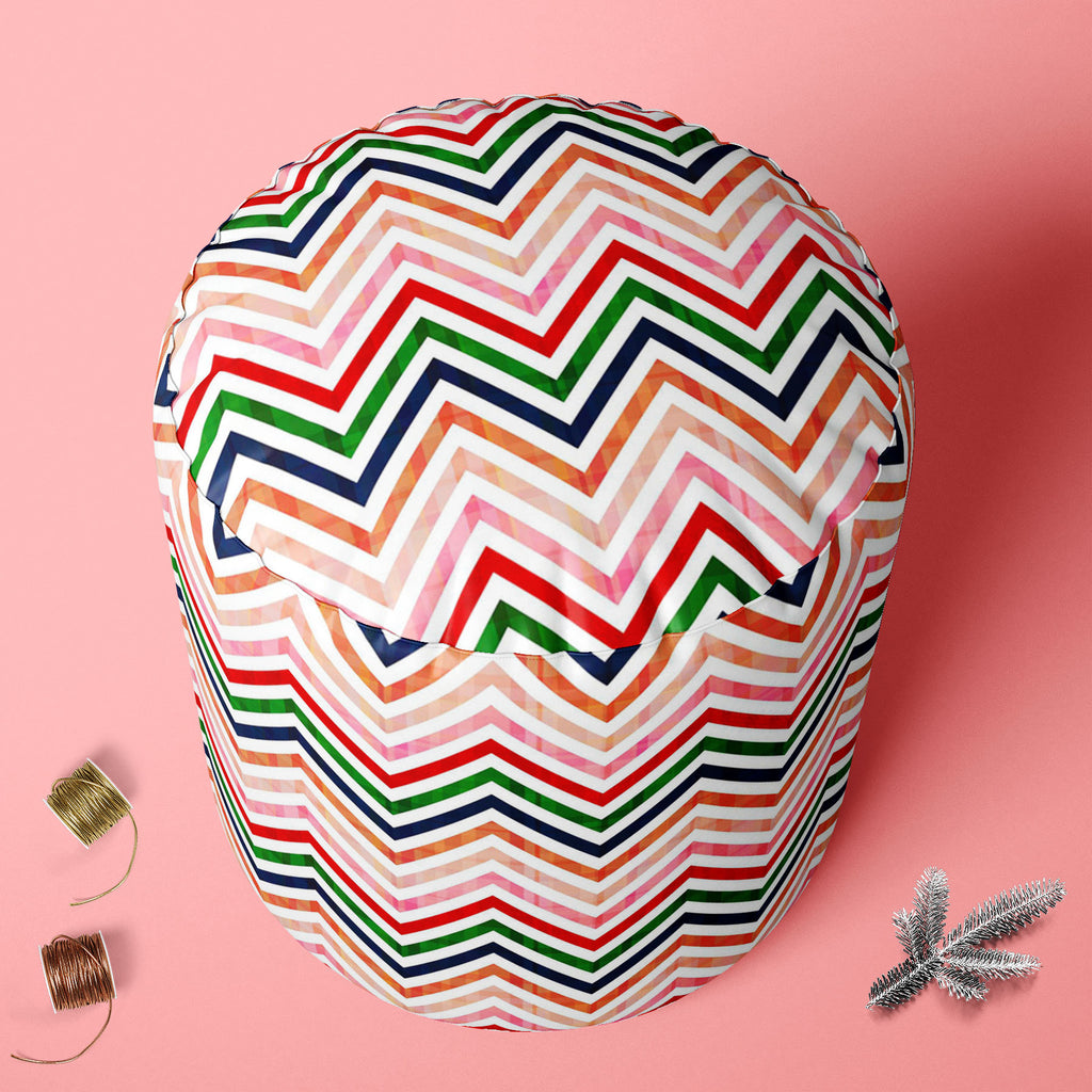 Chevron D1 Footstool Footrest Puffy Pouffe Ottoman Bean Bag | Canvas Fabric-Footstools-FST_CB_BN-IC 5007440 IC 5007440, Abstract Expressionism, Abstracts, Ancient, Black and White, Chevron, Decorative, Geometric, Geometric Abstraction, Historical, Medieval, Modern Art, Nautical, Patterns, Retro, Semi Abstract, Signs, Signs and Symbols, Stripes, Vintage, White, d1, footstool, footrest, puffy, pouffe, ottoman, bean, bag, canvas, fabric, pattern, abstract, backdrop, background, blend, blue, colorful, contrast,