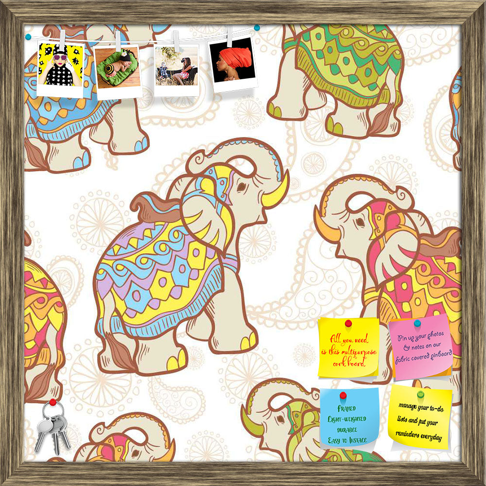 ArtzFolio Indian Elephant Printed Bulletin Board Notice Pin Board Soft Board | Framed-Bulletin Boards Framed-AZSAO22175911BLB_FR_L-Image Code 5007441 Vishnu Image Folio Pvt Ltd, IC 5007441, ArtzFolio, Bulletin Boards Framed, Animals, Kids, Digital Art, indian, elephant, printed, bulletin, board, notice, pin, soft, framed, vector, seamless, pattern, pin up board, push pin board, extra large cork board, big pin board, notice board, small bulletin board, cork board, wall notice board, giant cork board, bulleti