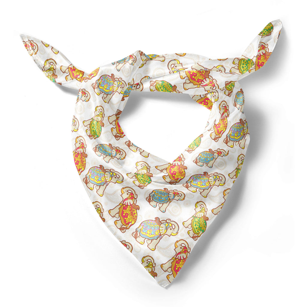 Indian Elephant Printed Scarf | Neckwear Balaclava | Girls & Women | Soft Poly Fabric-Scarfs Basic-SCF_FB_BS-IC 5007441 IC 5007441, Abstract Expressionism, Abstracts, African, Ancient, Animals, Animated Cartoons, Art and Paintings, Asian, Baby, Caricature, Cartoons, Children, Decorative, Digital, Digital Art, Festivals, Festivals and Occasions, Festive, Geometric, Geometric Abstraction, Graphic, Historical, Illustrations, Indian, Kids, Medieval, Modern Art, Nature, Patterns, Pets, Retro, Scenic, Semi Abstra