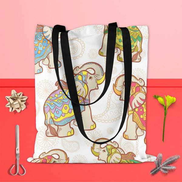 Indian Elephant D1 Tote Bag Shoulder Purse | Multipurpose-Tote Bags Basic-TOT_FB_BS-IC 5007441 IC 5007441, Abstract Expressionism, Abstracts, African, Ancient, Animals, Animated Cartoons, Art and Paintings, Asian, Baby, Caricature, Cartoons, Children, Decorative, Digital, Digital Art, Festivals, Festivals and Occasions, Festive, Geometric, Geometric Abstraction, Graphic, Historical, Illustrations, Indian, Kids, Medieval, Modern Art, Nature, Patterns, Pets, Retro, Scenic, Semi Abstract, Signs, Signs and Symb