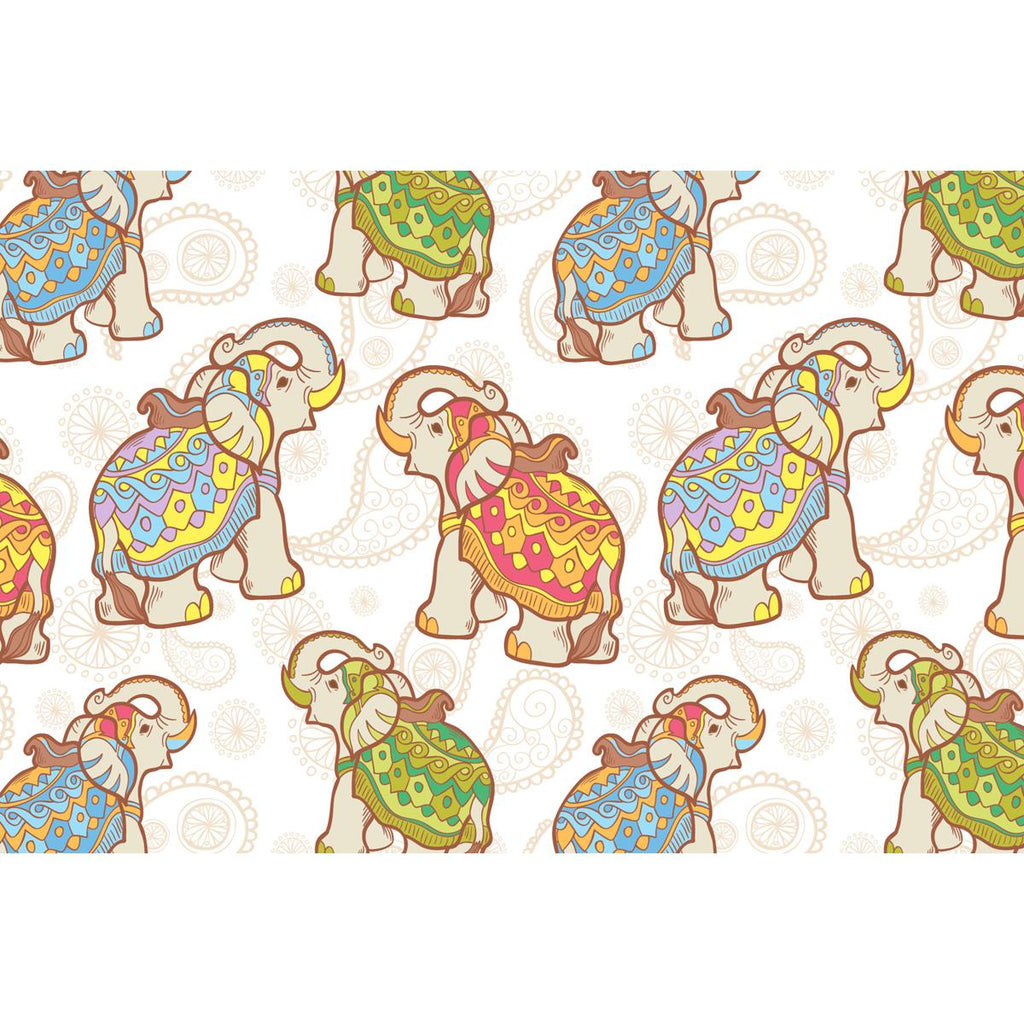 ArtzFolio Indian Elephant Art & Craft Gift Wrapping Paper-Wrapping Papers-AZSAO22175911WRP_L-Image Code 5007441 Vishnu Image Folio Pvt Ltd, IC 5007441, ArtzFolio, Wrapping Papers, Animals, Kids, Digital Art, indian, elephant, art, craft, gift, wrapping, paper, vector, seamless, pattern, wrapping paper, pretty wrapping paper, cute wrapping paper, packing paper, gift wrapping paper, bulk wrapping paper, best wrapping paper, funny wrapping paper, bulk gift wrap, gift wrapping, holiday gift wrap, plain wrapping