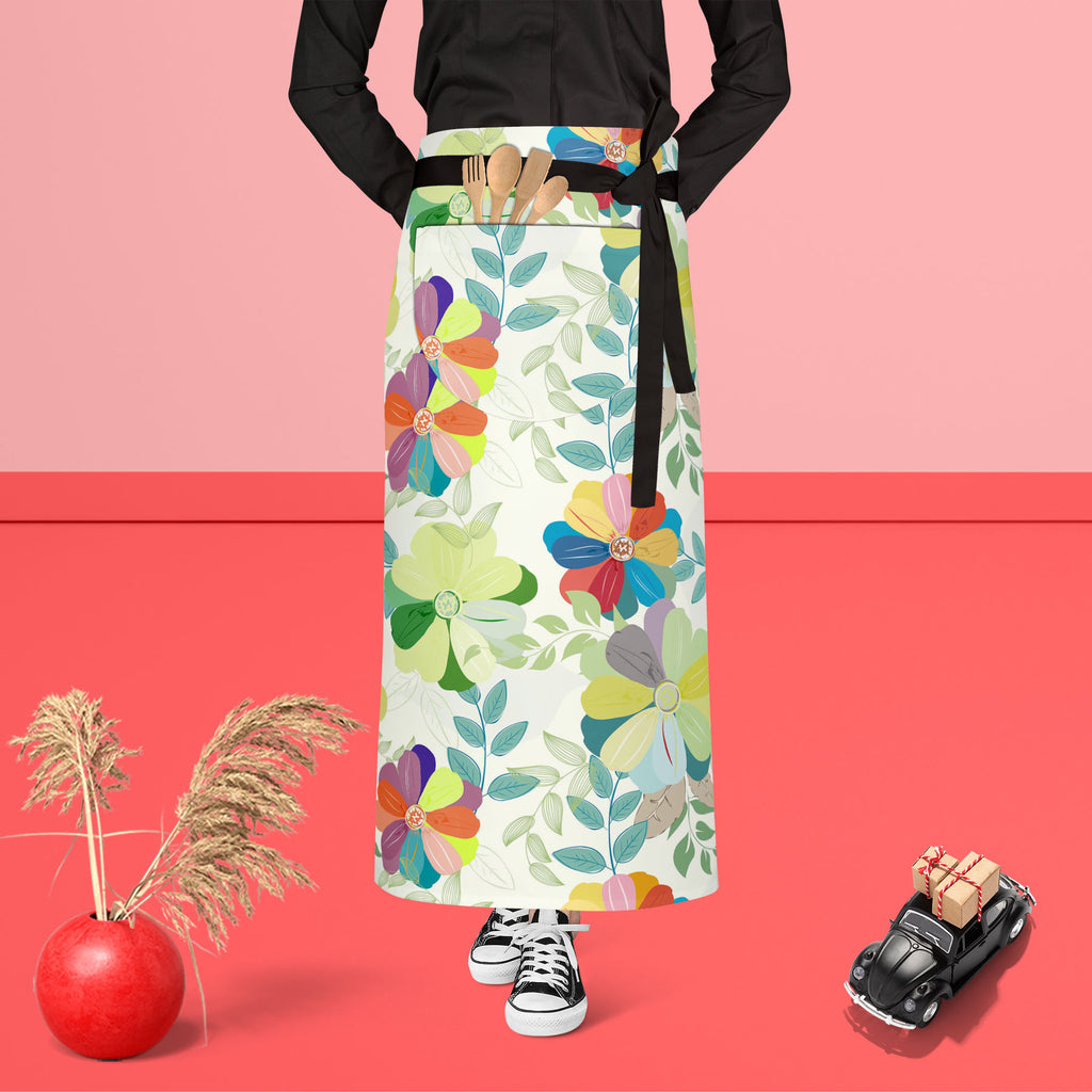 Budding Flowers D1 Apron | Adjustable, Free Size & Waist Tiebacks-Aprons Waist to Feet-APR_WS_FT-IC 5007444 IC 5007444, Abstract Expressionism, Abstracts, Ancient, Art and Paintings, Botanical, Fashion, Floral, Flowers, Historical, Illustrations, Medieval, Nature, Paintings, Patterns, Retro, Semi Abstract, Signs, Signs and Symbols, Vintage, budding, d1, apron, adjustable, free, size, waist, tiebacks, background, wallpaper, pattern, flower, abstract, affection, backdrop, beautiful, beauty, blossom, blue, col