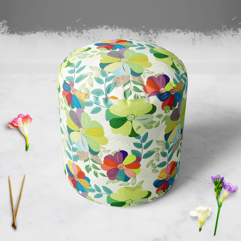 Budding Flowers D1 Footstool Footrest Puffy Pouffe Ottoman Bean Bag | Canvas Fabric-Footstools-FST_CB_BN-IC 5007444 IC 5007444, Abstract Expressionism, Abstracts, Ancient, Art and Paintings, Botanical, Fashion, Floral, Flowers, Historical, Illustrations, Medieval, Nature, Paintings, Patterns, Retro, Semi Abstract, Signs, Signs and Symbols, Vintage, budding, d1, footstool, footrest, puffy, pouffe, ottoman, bean, bag, canvas, fabric, background, wallpaper, pattern, flower, abstract, affection, backdrop, beaut
