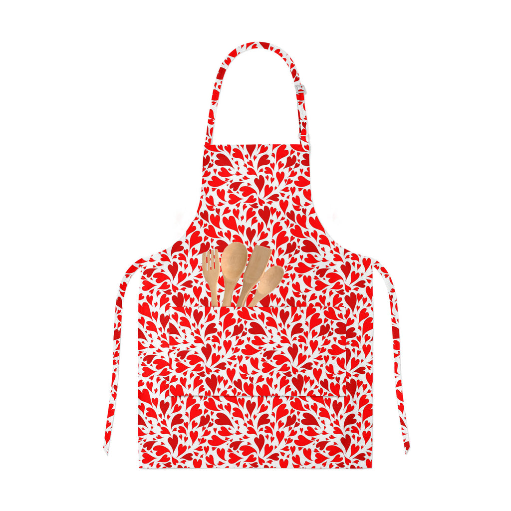 Valentine Hearts Apron | Adjustable, Free Size & Waist Tiebacks-Aprons Neck to Knee-APR_NK_KN-IC 5007445 IC 5007445, Abstract Expressionism, Abstracts, Animated Cartoons, Arrows, Art and Paintings, Black and White, Caricature, Cartoons, Digital, Digital Art, Drawing, Graphic, Hearts, Holidays, Icons, Illustrations, Love, Modern Art, Patterns, Romance, Semi Abstract, Signs, Signs and Symbols, Symbols, White, valentine, apron, adjustable, free, size, waist, tiebacks, abstract, arrow, art, background, card, ca