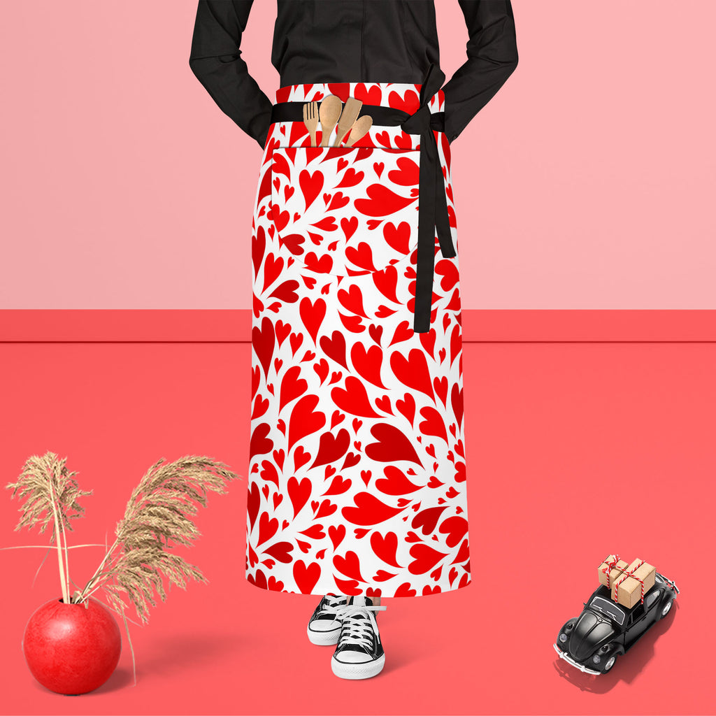 Valentine Hearts D1 Apron | Adjustable, Free Size & Waist Tiebacks-Aprons Waist to Feet-APR_WS_FT-IC 5007445 IC 5007445, Abstract Expressionism, Abstracts, Animated Cartoons, Arrows, Art and Paintings, Black and White, Caricature, Cartoons, Digital, Digital Art, Drawing, Graphic, Hearts, Holidays, Icons, Illustrations, Love, Modern Art, Patterns, Romance, Semi Abstract, Signs, Signs and Symbols, Symbols, White, valentine, d1, apron, adjustable, free, size, waist, tiebacks, abstract, arrow, art, background, 