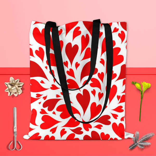 Valentine Hearts D1 Tote Bag Shoulder Purse | Multipurpose-Tote Bags Basic-TOT_FB_BS-IC 5007445 IC 5007445, Abstract Expressionism, Abstracts, Animated Cartoons, Arrows, Art and Paintings, Black and White, Caricature, Cartoons, Digital, Digital Art, Drawing, Graphic, Hearts, Holidays, Icons, Illustrations, Love, Modern Art, Patterns, Romance, Semi Abstract, Signs, Signs and Symbols, Symbols, White, valentine, d1, tote, bag, shoulder, purse, cotton, canvas, fabric, multipurpose, abstract, arrow, art, backgro