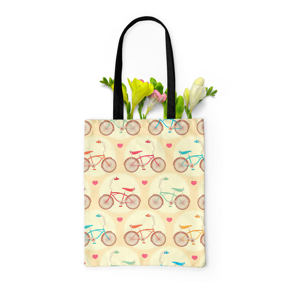 Bicycles & Pink Hearts Tote Bag Shoulder Purse | Multipurpose-Tote Bags Basic-TOT_FB_BS-IC 5007446 IC 5007446, Abstract Expressionism, Abstracts, Ancient, Art and Paintings, Automobiles, Bikes, Hearts, Historical, Hobbies, Illustrations, Love, Medieval, Patterns, Retro, Romance, Semi Abstract, Signs, Signs and Symbols, Sports, Transportation, Travel, Vehicles, Vintage, bicycles, pink, tote, bag, shoulder, purse, multipurpose, abstract, background, bicycle, bike, blue, classic, color, cute, cycle, design, fu