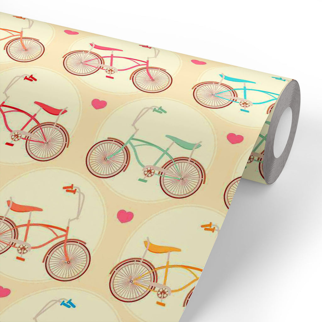 ArtzFolio Bicycles & Pink Hearts Wallpaper Roll | Easy to Install-Wallpapers Peel & Stick-AZHOM24026015WAL_L-Image Code 5007446 Vishnu Image Folio Pvt Ltd, IC 5007446, ArtzFolio, Wallpapers Peel & Stick, Automobiles, Kids, Digital Art, bicycles, pink, hearts, wallpaper, roll, easy, to, install, abstract, vinyl, self, adhesive, brick, for, walls, living, room, drawing, large, size, children, sticker, bedroom, pitaara, box, bathroom, textured, big, office, reception, amazonbasics, decorative, home, waterproof