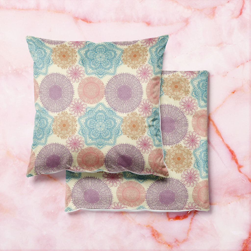 Elegant Flowers Cushion Cover Throw Pillow-Cushion Covers-CUS_CV-IC 5007447 IC 5007447, Abstract Expressionism, Abstracts, Ancient, Art and Paintings, Botanical, Circle, Digital, Digital Art, Drawing, Floral, Flowers, Graphic, Historical, Illustrations, Medieval, Nature, Paintings, Patterns, Retro, Scenic, Semi Abstract, Signs, Signs and Symbols, Vintage, elegant, cushion, cover, throw, pillow, abstract, art, background, beautiful, beauty, beige, blossom, blue, card, contemplation, decoration, design, elega