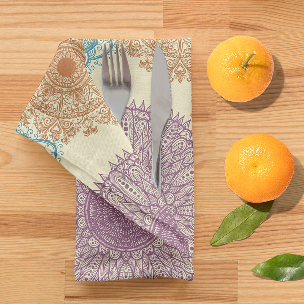 Elegant Flowers Table Napkin-Table Napkins-NAP_TB-IC 5007447 IC 5007447, Abstract Expressionism, Abstracts, Ancient, Art and Paintings, Botanical, Circle, Digital, Digital Art, Drawing, Floral, Flowers, Graphic, Historical, Illustrations, Medieval, Nature, Paintings, Patterns, Retro, Scenic, Semi Abstract, Signs, Signs and Symbols, Vintage, elegant, table, napkin, abstract, art, background, beautiful, beauty, beige, blossom, blue, card, contemplation, decoration, design, elegance, element, flower, harmony, 
