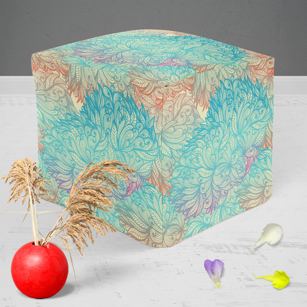 Vintage Cloudy Footstool Footrest Puffy Pouffe Ottoman Bean Bag | Canvas Fabric-Footstools-FST_CB_BN-IC 5007448 IC 5007448, Abstract Expressionism, Abstracts, Ancient, Art and Paintings, Botanical, Drawing, Floral, Flowers, Historical, Illustrations, Inspirational, Medieval, Motivation, Motivational, Nature, Paintings, Patterns, Retro, Scenic, Seasons, Semi Abstract, Signs, Signs and Symbols, Sketches, Vintage, cloudy, footstool, footrest, puffy, pouffe, ottoman, bean, bag, canvas, fabric, abstract, art, ba