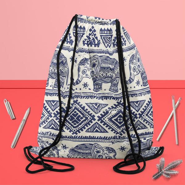 Ethnic Elephant Backpack for Students | College & Travel Bag-Backpacks-BPK_FB_DS-IC 5007449 IC 5007449, Abstract Expressionism, Abstracts, African, Allah, Ancient, Arabic, Art and Paintings, Aztec, Botanical, Culture, Ethnic, Fashion, Festivals and Occasions, Festive, Floral, Flowers, Historical, Illustrations, Indian, Islam, Mandala, Medieval, Mexican, Nature, Patterns, Retro, Semi Abstract, Signs, Signs and Symbols, Traditional, Tribal, Vintage, World Culture, elephant, canvas, backpack, for, students, co