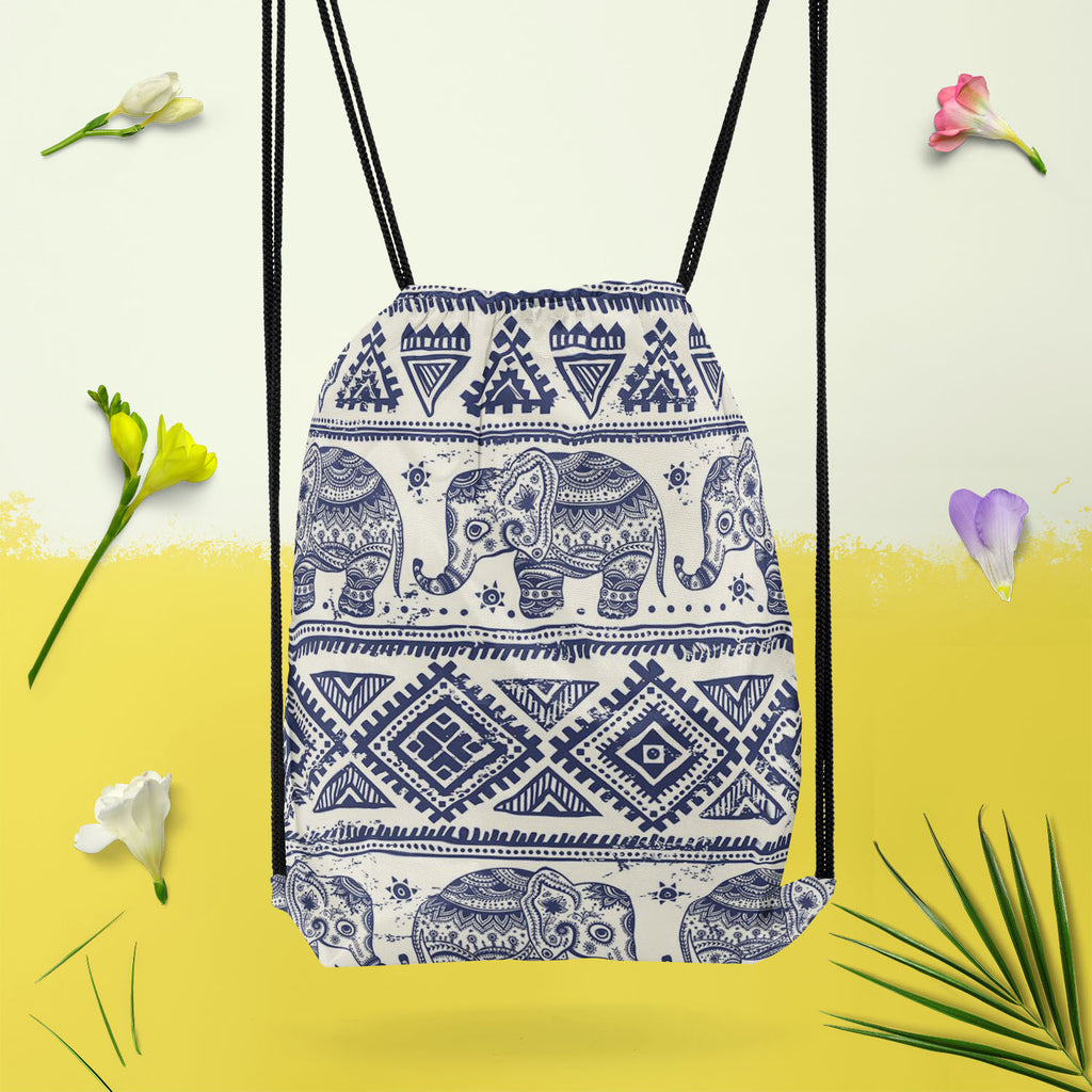 Ethnic Elephant Backpack for Students | College & Travel Bag-Backpacks-BPK_FB_DS-IC 5007449 IC 5007449, Abstract Expressionism, Abstracts, African, Allah, Ancient, Arabic, Art and Paintings, Aztec, Botanical, Culture, Ethnic, Fashion, Festivals and Occasions, Festive, Floral, Flowers, Historical, Illustrations, Indian, Islam, Mandala, Medieval, Mexican, Nature, Patterns, Retro, Semi Abstract, Signs, Signs and Symbols, Traditional, Tribal, Vintage, World Culture, elephant, backpack, for, students, college, t