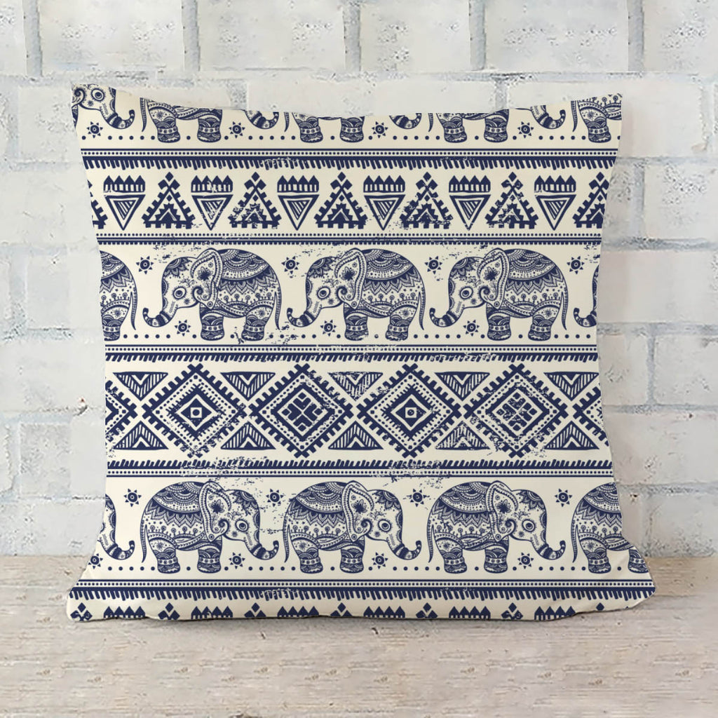 ArtzFolio Ethnic Elephant Cushion Cover Throw Pillow-Cushion Covers-AZHFR24125643CUS_CV_L-Image Code 5007449 Vishnu Image Folio Pvt Ltd, IC 5007449, ArtzFolio, Cushion Covers, Animals, Traditional, Digital Art, ethnic, elephant, cushion, cover, throw, pillow, seamless, pattern, sofa throws, single throw pillow, zippered throw pillow cover, satin pillow cover, throw pillow, cushion cover only, cushion cover, pillow cover for sofa, pitaara box, throw cushion, kids cushion cover, square cushion cover, throw pi