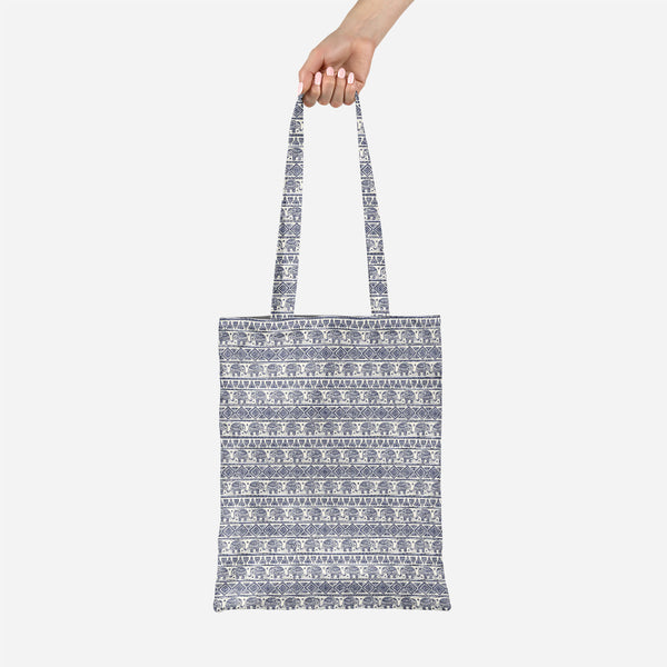 ArtzFolio Ethnic Elephant Tote Bag Shoulder Purse | Multipurpose-Tote Bags Basic-AZ5007449TOT_RF-IC 5007449 IC 5007449, Abstract Expressionism, Abstracts, African, Allah, Ancient, Arabic, Art and Paintings, Aztec, Botanical, Culture, Ethnic, Fashion, Festivals and Occasions, Festive, Floral, Flowers, Historical, Illustrations, Indian, Islam, Mandala, Medieval, Mexican, Nature, Patterns, Retro, Semi Abstract, Signs, Signs and Symbols, Traditional, Tribal, Vintage, World Culture, elephant, canvas, tote, bag, 