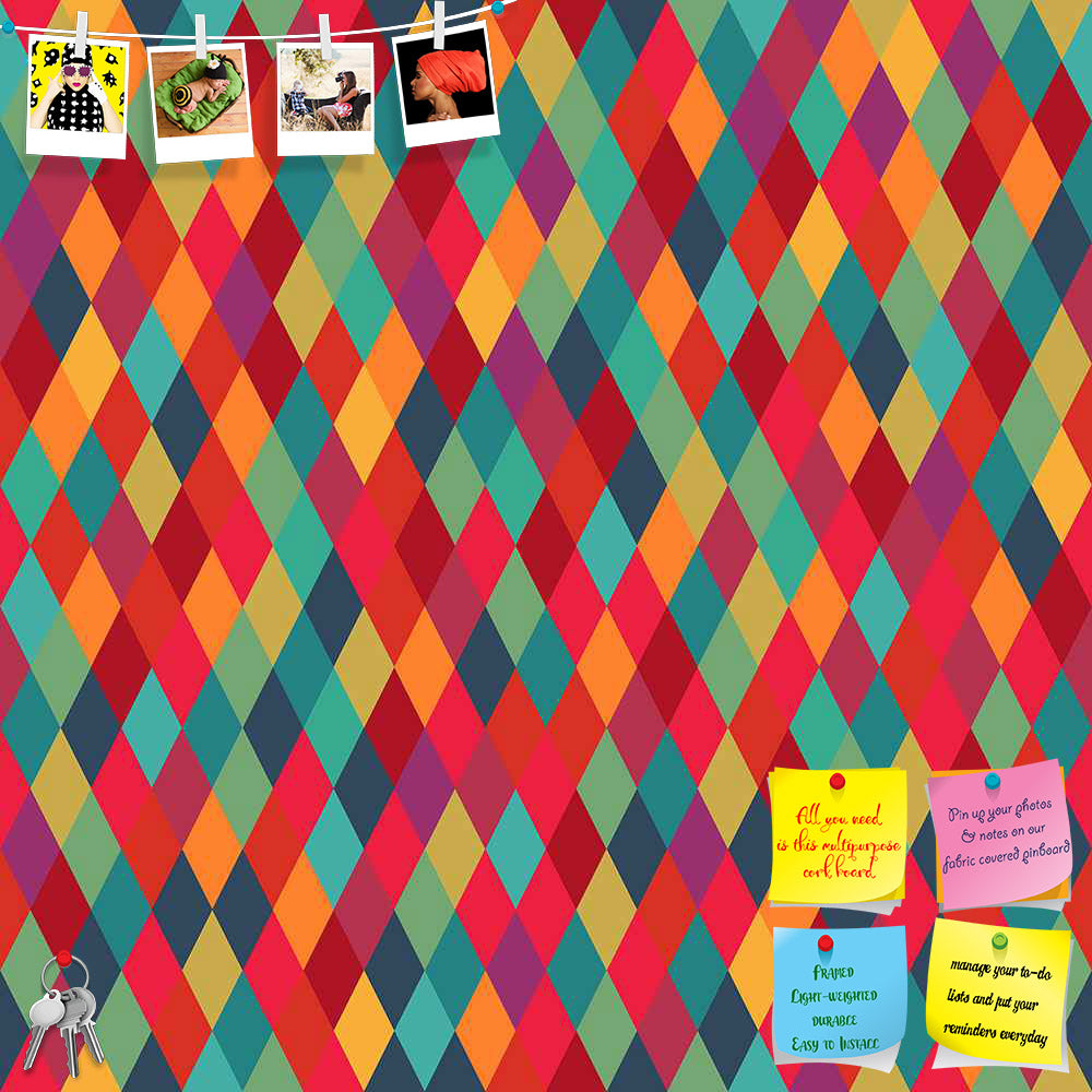 ArtzFolio Diamond Tiles Printed Bulletin Board Notice Pin Board Soft Board | Frameless-Bulletin Boards Frameless-AZSAO24349575BLB_FL_L-Image Code 5007450 Vishnu Image Folio Pvt Ltd, IC 5007450, ArtzFolio, Bulletin Boards Frameless, Abstract, Digital Art, diamond, tiles, printed, bulletin, board, notice, pin, soft, frameless, colorful, seamless, vector, pattern, pin up board, push pin board, extra large cork board, big pin board, notice board, small bulletin board, cork board, wall notice board, giant cork b