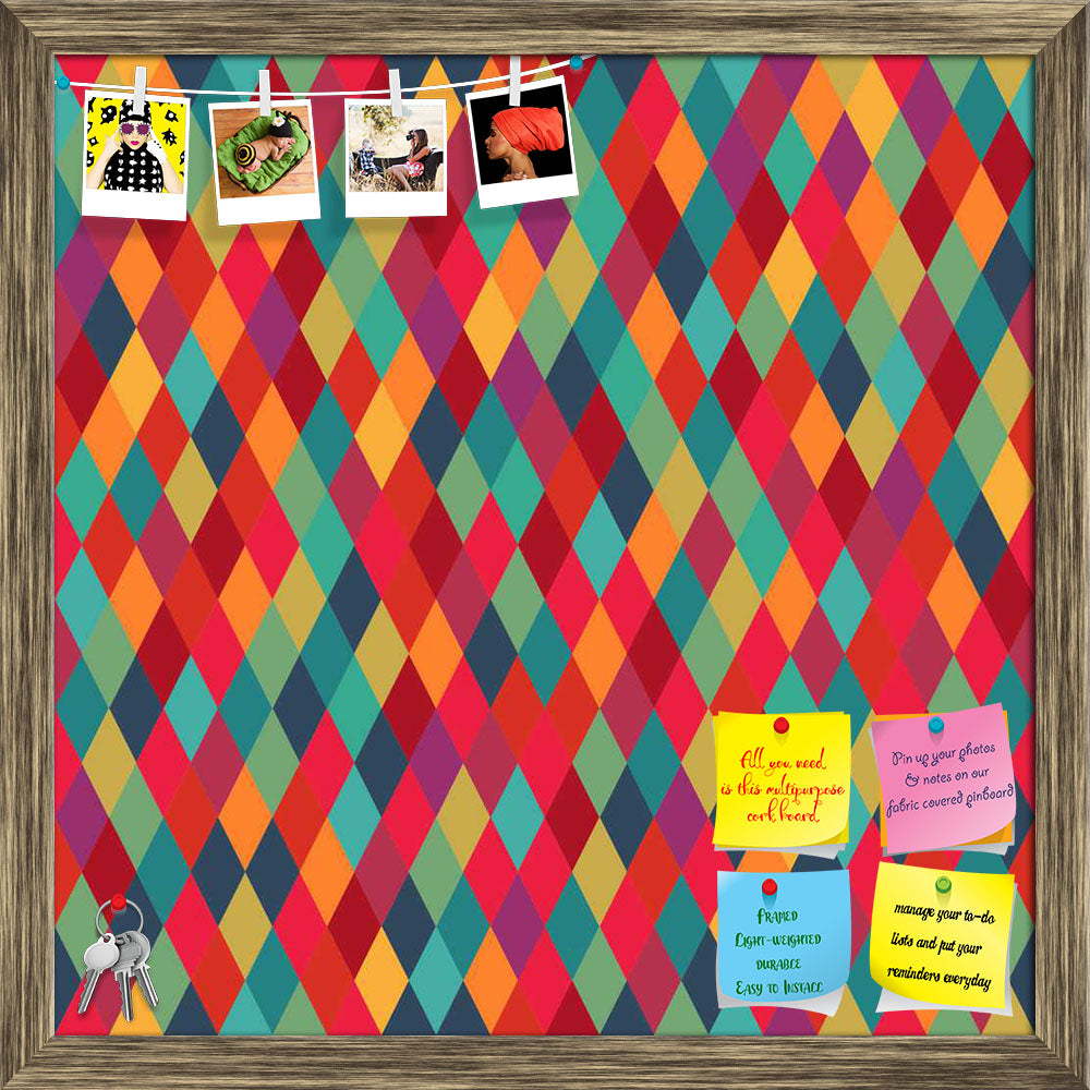 ArtzFolio Diamond Tiles Printed Bulletin Board Notice Pin Board Soft Board | Framed-Bulletin Boards Framed-AZSAO24349575BLB_FR_L-Image Code 5007450 Vishnu Image Folio Pvt Ltd, IC 5007450, ArtzFolio, Bulletin Boards Framed, Abstract, Digital Art, diamond, tiles, printed, bulletin, board, notice, pin, soft, framed, colorful, seamless, vector, pattern, pin up board, push pin board, extra large cork board, big pin board, notice board, small bulletin board, cork board, wall notice board, giant cork board, bullet