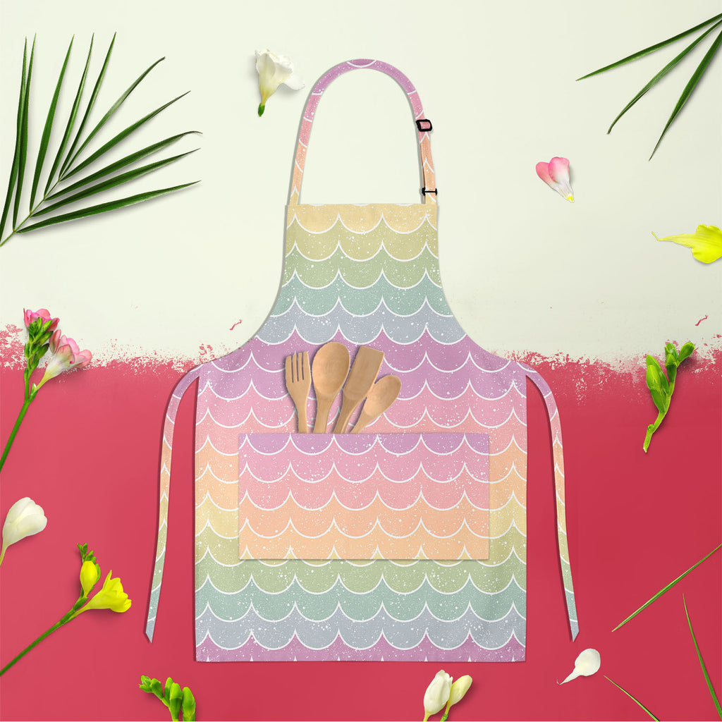 Wavey Apron | Adjustable, Free Size & Waist Tiebacks-Aprons Neck to Knee-APR_NK_KN-IC 5007451 IC 5007451, Abstract Expressionism, Abstracts, Ancient, Books, Decorative, Digital, Digital Art, Fashion, Geometric, Geometric Abstraction, Graphic, Historical, Medieval, Modern Art, Patterns, Retro, Semi Abstract, Stripes, Vintage, wavey, apron, adjustable, free, size, waist, tiebacks, seamless, wallpaper, pink, pastel, abstract, aqua, backdrop, background, blue, curve, decoration, distressed, effect, element, fab