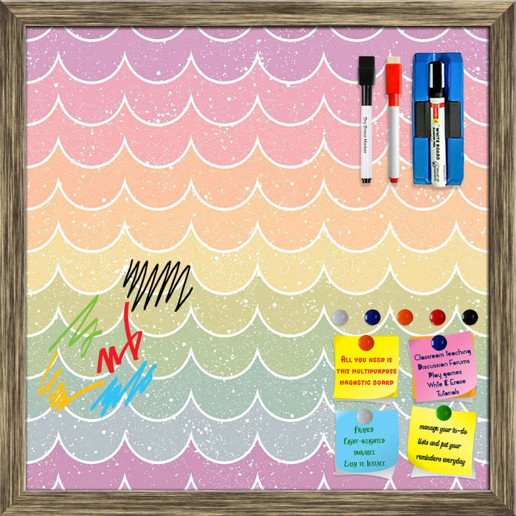 Wavey Framed Magnetic Dry Erase Board | Combo with Magnet Buttons & Markers-Magnetic Boards Framed-MGB_FR-IC 5007451 IC 5007451, Abstract Expressionism, Abstracts, Ancient, Books, Decorative, Digital, Digital Art, Fashion, Geometric, Geometric Abstraction, Graphic, Historical, Medieval, Modern Art, Patterns, Retro, Semi Abstract, Stripes, Vintage, wavey, framed, magnetic, dry, erase, board, printed, whiteboard, with, 4, magnets, 2, markers, 1, duster, seamless, wallpaper, pink, pastel, abstract, aqua, backd