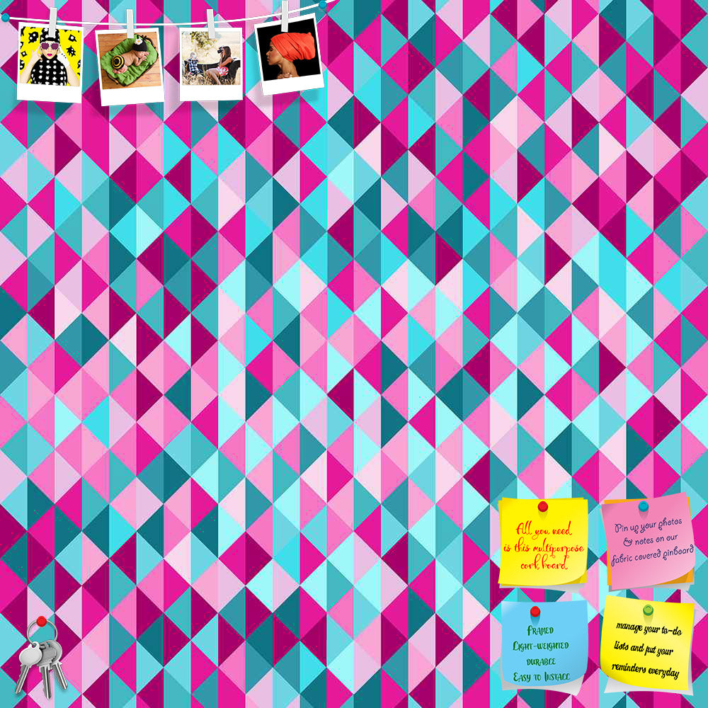 ArtzFolio Triangle Tiles Printed Bulletin Board Notice Pin Board Soft Board | Frameless-Bulletin Boards Frameless-AZSAO24578081BLB_FL_L-Image Code 5007452 Vishnu Image Folio Pvt Ltd, IC 5007452, ArtzFolio, Bulletin Boards Frameless, Abstract, Digital Art, triangle, tiles, printed, bulletin, board, notice, pin, soft, frameless, colorful, seamless, vector, pattern, pin up board, push pin board, extra large cork board, big pin board, notice board, small bulletin board, cork board, wall notice board, giant cork