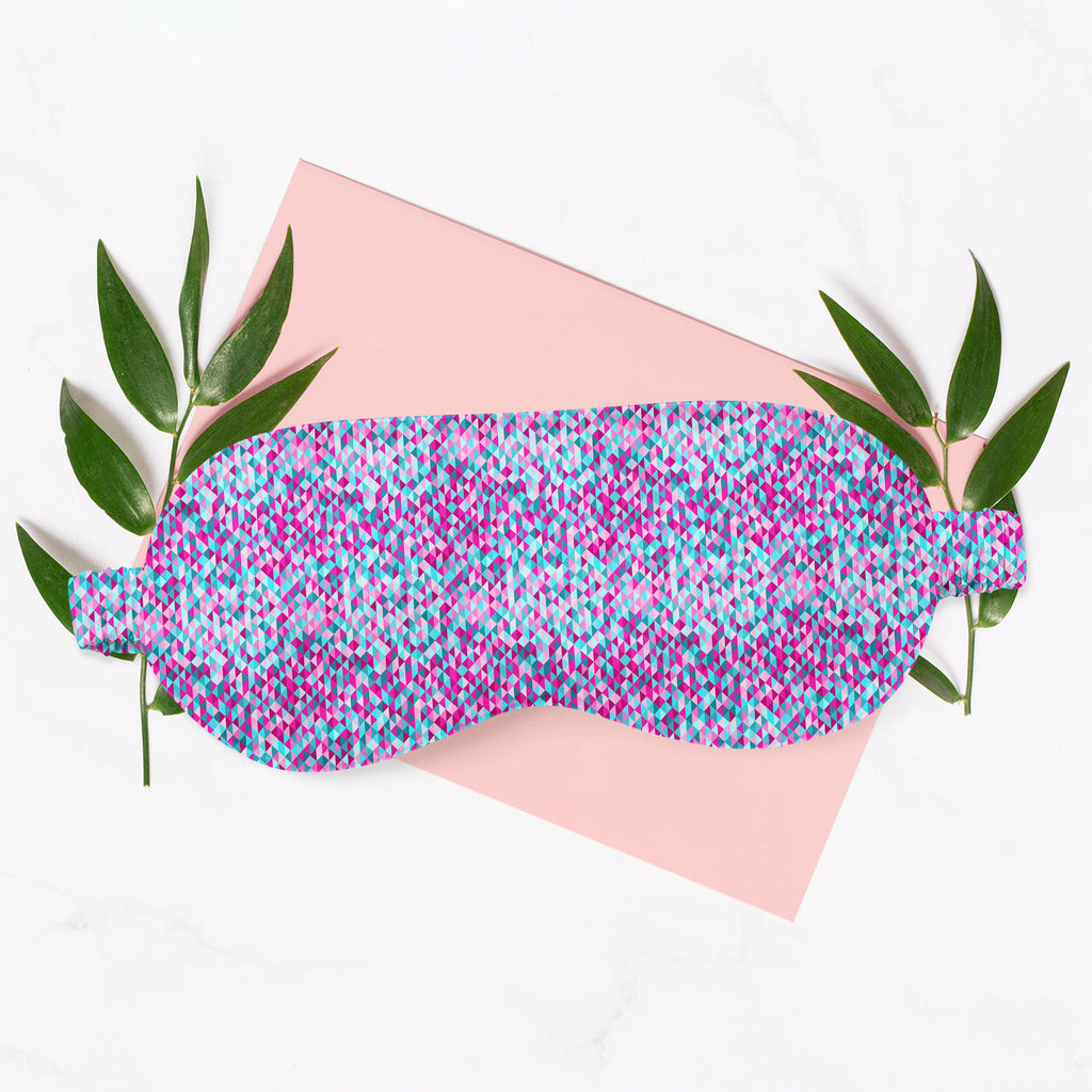 Triangle Tiles Sleeping Eye Pad Blackout Eye Cover | Soft Anti-Allergic Eco-Friendly Natural Mulberry Silk Fabric-Sleep Masks--IC 5007452 IC 5007452, Abstract Expressionism, Abstracts, Art and Paintings, Decorative, Geometric, Geometric Abstraction, Grid Art, Illustrations, Modern Art, Patterns, Semi Abstract, Signs, Signs and Symbols, Triangles, triangle, tiles, sleeping, eye, pad, blackout, cover, soft, anti-allergic, eco-friendly, natural, satin, silk, fabric, abstract, art, backdrop, background, blue, c