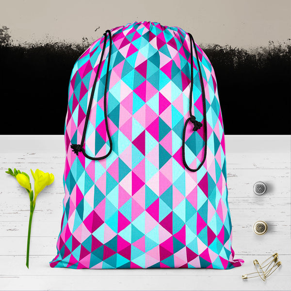 Triangle Tiles Reusable Sack Bag | Bag for Gym, Storage, Vegetable & Travel-Drawstring Sack Bags-SCK_FB_DS-IC 5007452 IC 5007452, Abstract Expressionism, Abstracts, Art and Paintings, Decorative, Geometric, Geometric Abstraction, Grid Art, Illustrations, Modern Art, Patterns, Semi Abstract, Signs, Signs and Symbols, Triangles, triangle, tiles, reusable, sack, bag, for, gym, storage, vegetable, travel, cotton, canvas, fabric, abstract, art, backdrop, background, blue, closeup, color, creative, decor, design,