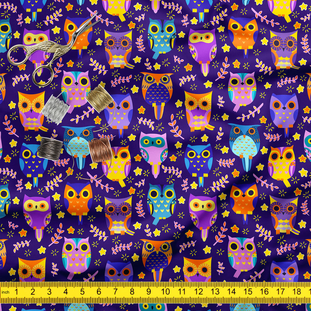 Owls Upholstery Fabric by Metre | For Sofa, Curtains, Cushions, Furnishing, Craft, Dress Material-Upholstery Fabrics-FAB_RW-IC 5007453 IC 5007453, Animated Cartoons, Art and Paintings, Baby, Birds, Caricature, Cartoons, Children, Comics, Digital, Digital Art, Graphic, Illustrations, Kids, Nature, Patterns, Scenic, Signs, Signs and Symbols, owls, upholstery, fabric, by, metre, for, sofa, curtains, cushions, furnishing, craft, dress, material, owl, adorable, art, background, bird, cartoon, character, colorful