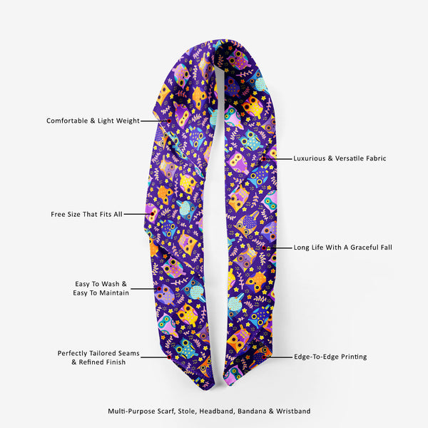 Owls Printed Stole Dupatta Headwear | Girls & Women | Soft Poly Fabric-Stoles Basic-STL_FB_BS-IC 5007453 IC 5007453, Animated Cartoons, Art and Paintings, Baby, Birds, Caricature, Cartoons, Children, Comics, Digital, Digital Art, Graphic, Illustrations, Kids, Nature, Patterns, Scenic, Signs, Signs and Symbols, owls, printed, stole, dupatta, headwear, girls, women, soft, poly, fabric, owl, adorable, art, background, bird, cartoon, character, colorful, comic, cute, decor, decoration, design, element, fun, fun