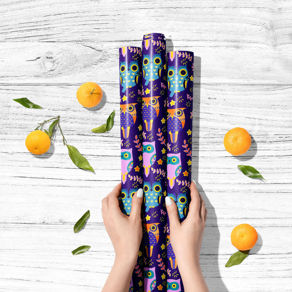 Owls Art & Craft Gift Wrapping Paper-Wrapping Papers-WRP_PP-IC 5007453 IC 5007453, Animated Cartoons, Art and Paintings, Baby, Birds, Caricature, Cartoons, Children, Comics, Digital, Digital Art, Graphic, Illustrations, Kids, Nature, Patterns, Scenic, Signs, Signs and Symbols, owls, art, craft, gift, wrapping, paper, sheet, plain, smooth, effect, owl, adorable, background, bird, cartoon, character, colorful, comic, cute, decor, decoration, design, element, fun, funny, illustration, kid, ornament, pattern, p