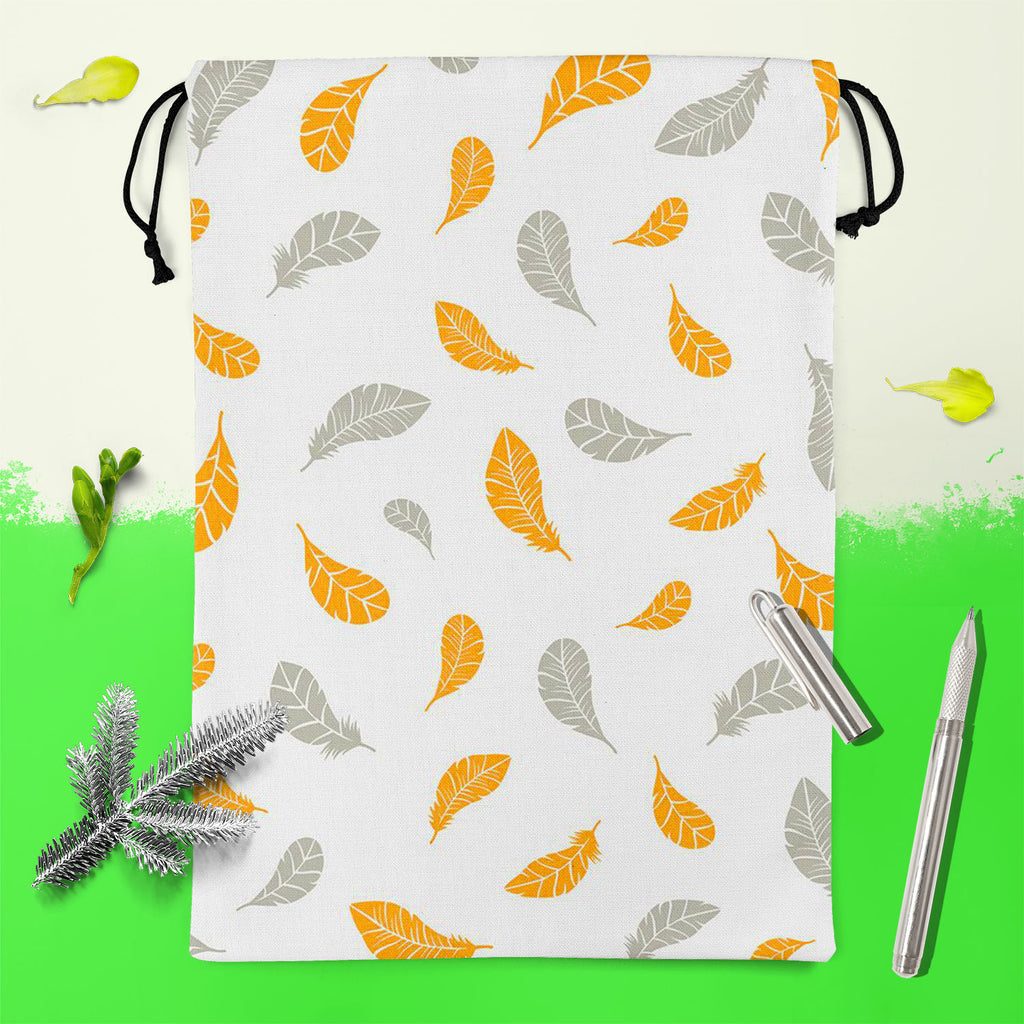 Gold Silver Feathers Reusable Sack Bag | Bag for Gym, Storage, Vegetable & Travel-Drawstring Sack Bags-SCK_FB_DS-IC 5007454 IC 5007454, Abstract Expressionism, Abstracts, Ancient, Art and Paintings, Birds, Decorative, Digital, Digital Art, Drawing, Graphic, Historical, Illustrations, Medieval, Modern Art, Nature, Patterns, Scenic, Semi Abstract, Signs, Signs and Symbols, Sketches, Vintage, gold, silver, feathers, reusable, sack, bag, for, gym, storage, vegetable, travel, abstract, art, background, beautiful