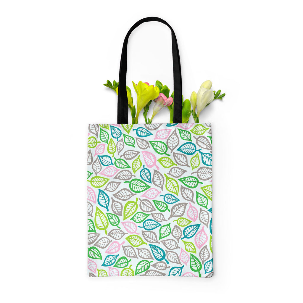 Summer Leaf Tote Bag Shoulder Purse | Multipurpose-Tote Bags Basic-TOT_FB_BS-IC 5007456 IC 5007456, Abstract Expressionism, Abstracts, Ancient, Art and Paintings, Black and White, Decorative, Digital, Digital Art, Drawing, Fashion, Graphic, Historical, Illustrations, Medieval, Modern Art, Nature, Paintings, Patterns, Retro, Scenic, Seasons, Semi Abstract, Signs, Signs and Symbols, Vintage, White, summer, leaf, tote, bag, shoulder, purse, multipurpose, abstract, art, autumn, background, branch, decor, decora