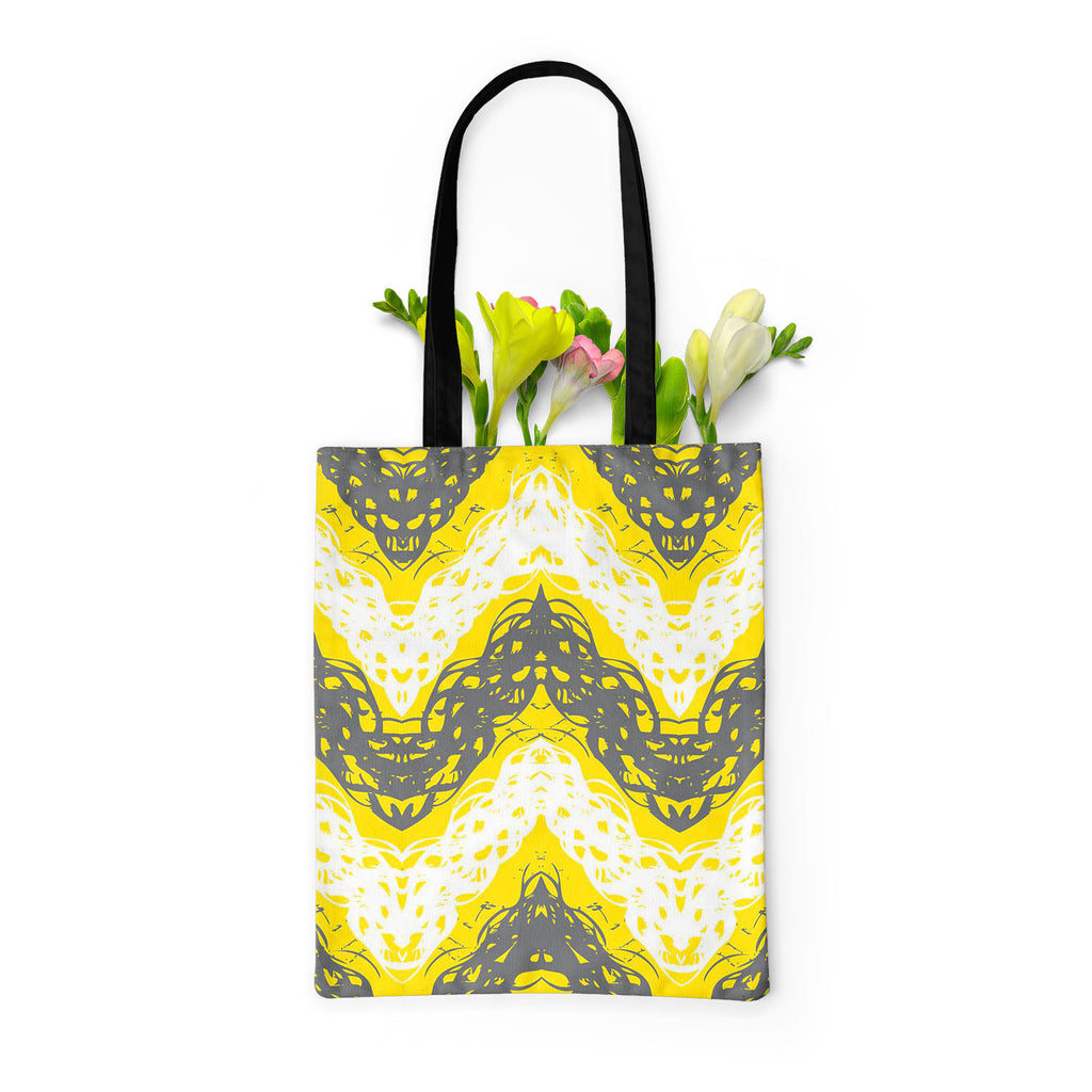 Brushed Zigzag Tote Bag Shoulder Purse | Multipurpose-Tote Bags Basic-TOT_FB_BS-IC 5007457 IC 5007457, Abstract Expressionism, Abstracts, Ancient, Arrows, Black and White, Bohemian, Brush Stroke, Chevron, Digital, Digital Art, Drawing, Geometric, Geometric Abstraction, Graffiti, Graphic, Hand Drawn, Historical, Illustrations, Medieval, Modern Art, Patterns, Retro, Semi Abstract, Signs, Signs and Symbols, Splatter, Stripes, Triangles, Vintage, Watercolour, White, brushed, zigzag, tote, bag, shoulder, purse, 