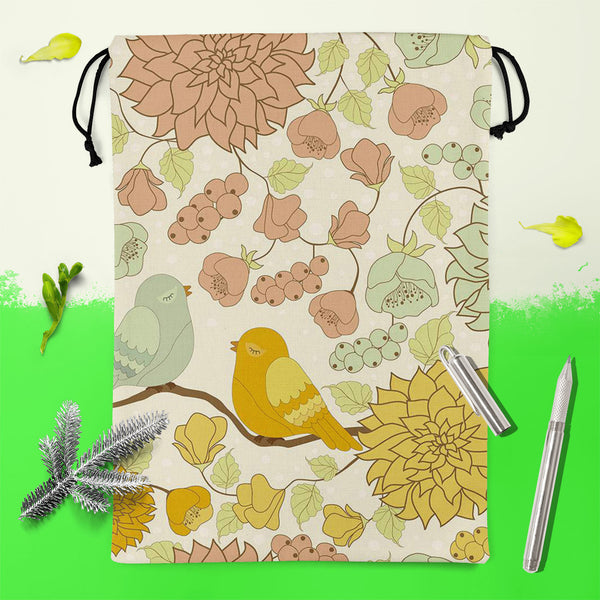 Beautiful Morning Reusable Sack Bag | Bag for Gym, Storage, Vegetable & Travel-Drawstring Sack Bags-SCK_FB_DS-IC 5007458 IC 5007458, Ancient, Art and Paintings, Birds, Botanical, Decorative, Drawing, Floral, Flowers, Historical, Illustrations, Medieval, Nature, Patterns, Scenic, Signs, Signs and Symbols, Vintage, beautiful, morning, reusable, sack, bag, for, gym, storage, vegetable, travel, cotton, canvas, fabric, pattern, flower, background, art, backdrop, beige, bird, bloom, blossom, blue, bouquet, branch