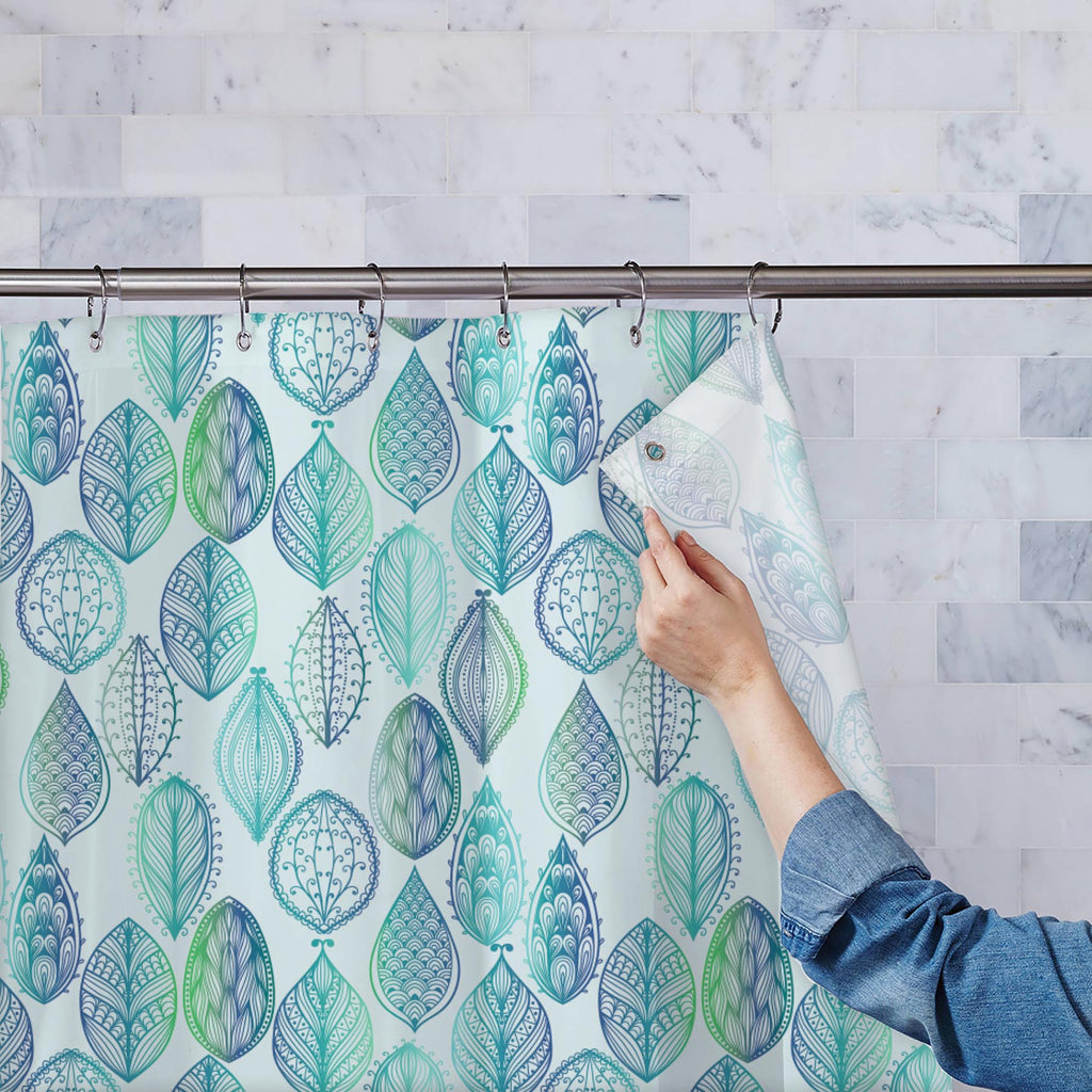 Watercolor Leaves Washable Waterproof Shower Curtain-Shower Curtains-CUR_SH-IC 5007461 IC 5007461, Abstract Expressionism, Abstracts, Ancient, Art and Paintings, Botanical, Digital, Digital Art, Drawing, Fashion, Floral, Flowers, Graphic, Historical, Illustrations, Medieval, Nature, Paintings, Patterns, Scenic, Seasons, Semi Abstract, Signs, Signs and Symbols, Vintage, Watercolour, watercolor, leaves, washable, waterproof, shower, curtain, abstract, art, autumn, background, beauty, beige, blue, card, decora