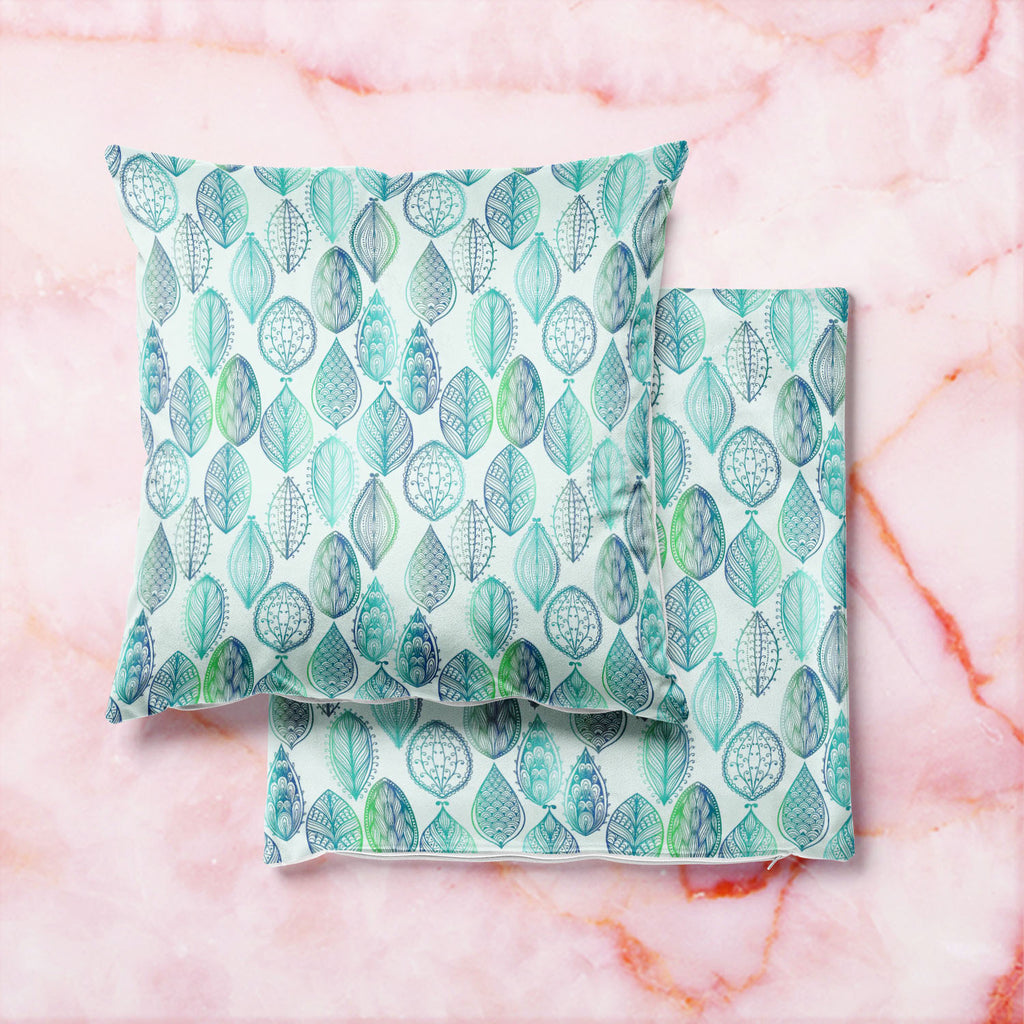 Watercolor Leaves Cushion Cover Throw Pillow-Cushion Covers-CUS_CV-IC 5007461 IC 5007461, Abstract Expressionism, Abstracts, Ancient, Art and Paintings, Botanical, Digital, Digital Art, Drawing, Fashion, Floral, Flowers, Graphic, Historical, Illustrations, Medieval, Nature, Paintings, Patterns, Scenic, Seasons, Semi Abstract, Signs, Signs and Symbols, Vintage, Watercolour, watercolor, leaves, cushion, cover, throw, pillow, abstract, art, autumn, background, beauty, beige, blue, card, decoration, design, ele