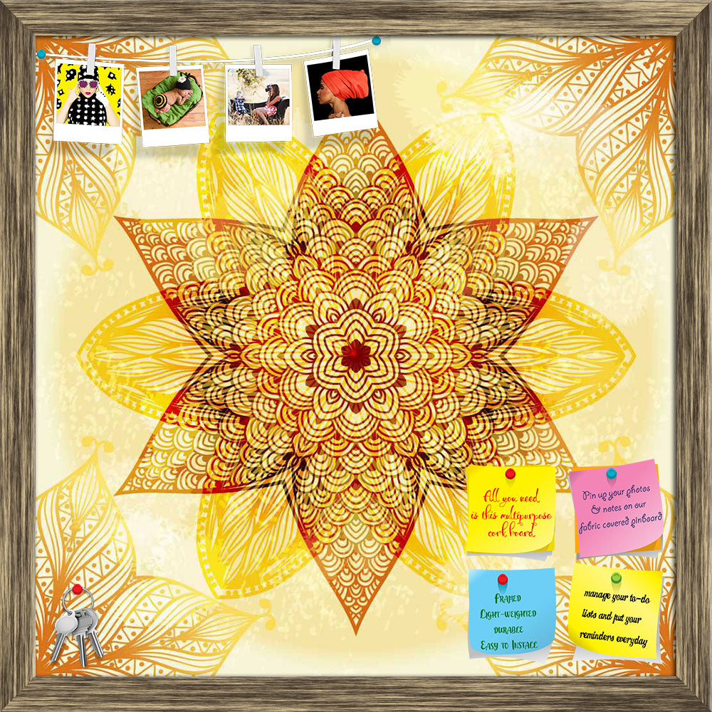 ArtzFolio Ethnic Beige Ornament Printed Bulletin Board Notice Pin Board Soft Board | Framed-Bulletin Boards Framed-AZSAO25281753BLB_FR_L-Image Code 5007462 Vishnu Image Folio Pvt Ltd, IC 5007462, ArtzFolio, Bulletin Boards Framed, Abstract, Traditional, Digital Art, ethnic, beige, ornament, printed, bulletin, board, notice, pin, soft, framed, hand, drawn, circular, pin up board, push pin board, extra large cork board, big pin board, notice board, small bulletin board, cork board, wall notice board, giant co
