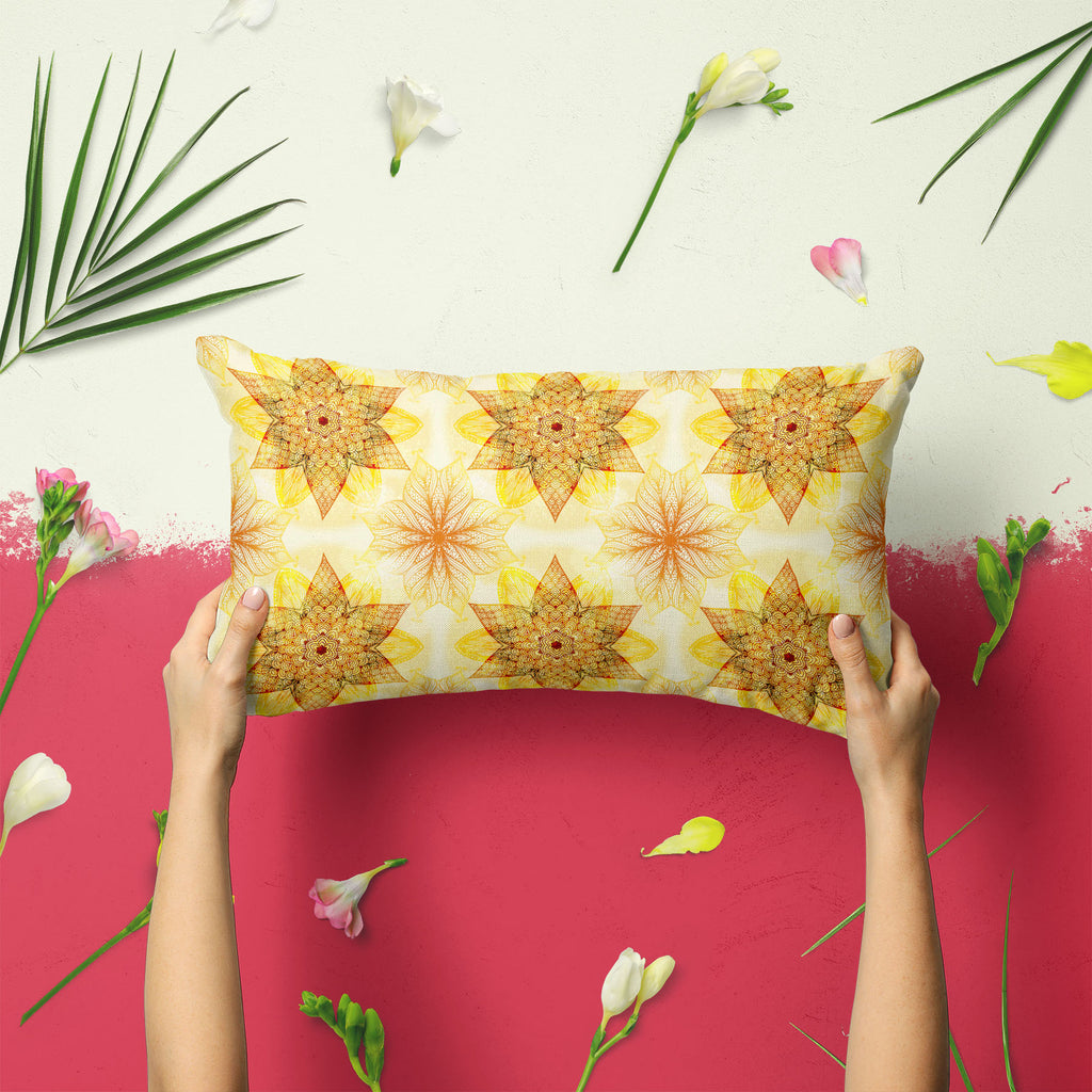 Ethnic Beige Ornament Pillow Cover Case-Pillow Cases-PIL_CV-IC 5007462 IC 5007462, Abstract Expressionism, Abstracts, Allah, Arabic, Art and Paintings, Asian, Botanical, Circle, Cities, City Views, Culture, Drawing, Ethnic, Floral, Flowers, Geometric, Geometric Abstraction, Hinduism, Illustrations, Indian, Islam, Mandala, Nature, Paintings, Patterns, Retro, Semi Abstract, Signs, Signs and Symbols, Symbols, Traditional, Tribal, World Culture, beige, ornament, pillow, cover, case, abstract, art, background, b