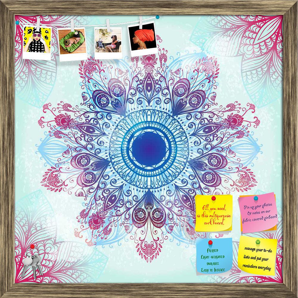 ArtzFolio Ethnic Blue Ornament Printed Bulletin Board Notice Pin Board Soft Board | Framed-Bulletin Boards Framed-AZSAO25281757BLB_FR_L-Image Code 5007463 Vishnu Image Folio Pvt Ltd, IC 5007463, ArtzFolio, Bulletin Boards Framed, Abstract, Traditional, Digital Art, ethnic, blue, ornament, printed, bulletin, board, notice, pin, soft, framed, hand, drawn, circular, pin up board, push pin board, extra large cork board, big pin board, notice board, small bulletin board, cork board, wall notice board, giant cork