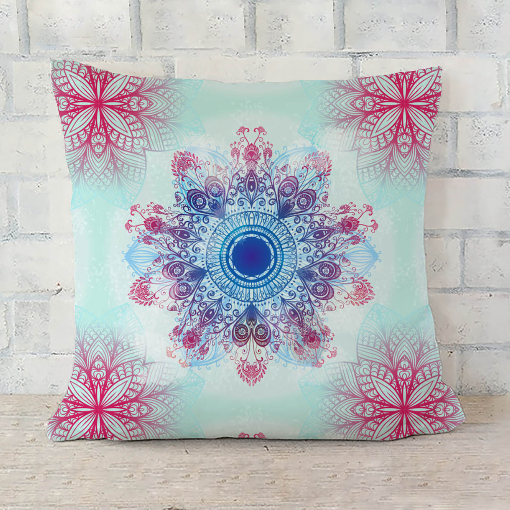 ArtzFolio Ethnic Blue Ornament Cushion Cover Throw Pillow-Cushion Covers-AZHFR25281757CUS_CV_L-Image Code 5007463 Vishnu Image Folio Pvt Ltd, IC 5007463, ArtzFolio, Cushion Covers, Abstract, Traditional, Digital Art, ethnic, blue, ornament, cushion, cover, throw, pillow, hand, drawn, circular, sofa throws, single throw pillow, zippered throw pillow cover, satin pillow cover, throw pillow, cushion cover only, cushion cover, pillow cover for sofa, pitaara box, throw cushion, kids cushion cover, square cushion
