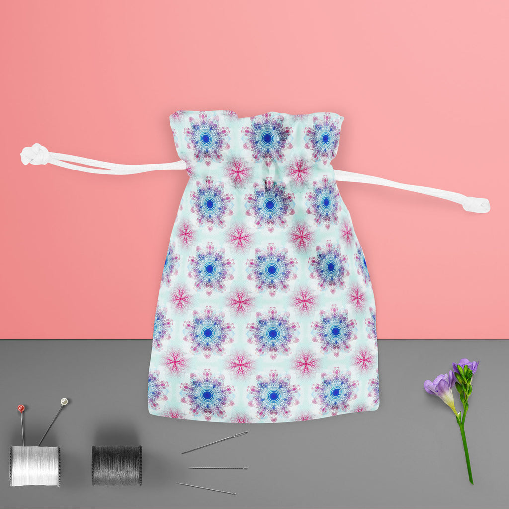 Ethnic Blue Ornament Pouch Wrist Potli Bag | Bag for Weddings & Casual Parties-Drawstring Pouches-PCH_FB_DS-IC 5007463 IC 5007463, Abstract Expressionism, Abstracts, Allah, Arabic, Art and Paintings, Asian, Botanical, Circle, Cities, City Views, Culture, Drawing, Ethnic, Floral, Flowers, Geometric, Geometric Abstraction, Hinduism, Illustrations, Indian, Islam, Mandala, Nature, Paintings, Patterns, Retro, Semi Abstract, Signs, Signs and Symbols, Symbols, Traditional, Tribal, World Culture, blue, ornament, po