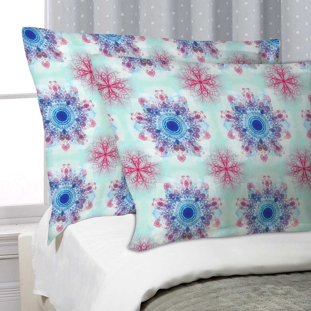 ArtzFolio Ethnic Blue Ornament Pillow Cover Case-Pillow Cases-AZHFR25281757PIL_CV_L-Image Code 5007463 Vishnu Image Folio Pvt Ltd, IC 5007463, ArtzFolio, Pillow Cases, Abstract, Traditional, Digital Art, ethnic, blue, ornament, pillow, cover, case, hand, drawn, circular, pillow cover, pillow case cover, linen pillow cover, printed pillow cover, pillow for bedroom, living room pillow covers, standard pillow case covers, pitaara box, throw pillow cover, 2 pcs satin pillow cover set, pillow covers 27x18, decor
