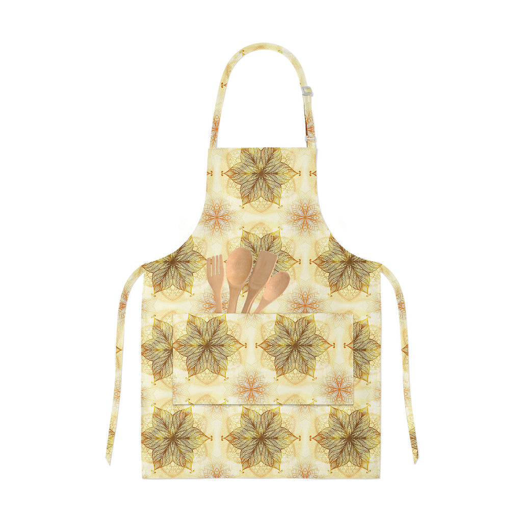 Ethnic Circular Ornament Apron | Adjustable, Free Size & Waist Tiebacks-Aprons Neck to Knee-APR_NK_KN-IC 5007465 IC 5007465, Abstract Expressionism, Abstracts, Allah, Arabic, Art and Paintings, Asian, Botanical, Circle, Cities, City Views, Culture, Drawing, Ethnic, Floral, Flowers, Geometric, Geometric Abstraction, Hinduism, Illustrations, Indian, Islam, Mandala, Nature, Paintings, Patterns, Retro, Semi Abstract, Signs, Signs and Symbols, Symbols, Traditional, Tribal, World Culture, circular, ornament, apro