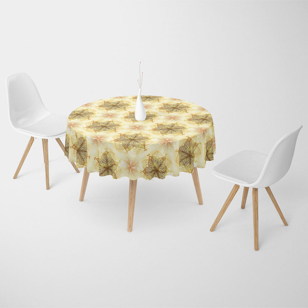 Ethnic Circular Ornament Table Cloth Cover-Table Covers-CVR_TB_RD-IC 5007465 IC 5007465, Abstract Expressionism, Abstracts, Allah, Arabic, Art and Paintings, Asian, Botanical, Circle, Cities, City Views, Culture, Drawing, Ethnic, Floral, Flowers, Geometric, Geometric Abstraction, Hinduism, Illustrations, Indian, Islam, Mandala, Nature, Paintings, Patterns, Retro, Semi Abstract, Signs, Signs and Symbols, Symbols, Traditional, Tribal, World Culture, circular, ornament, table, cloth, cover, abstract, art, back