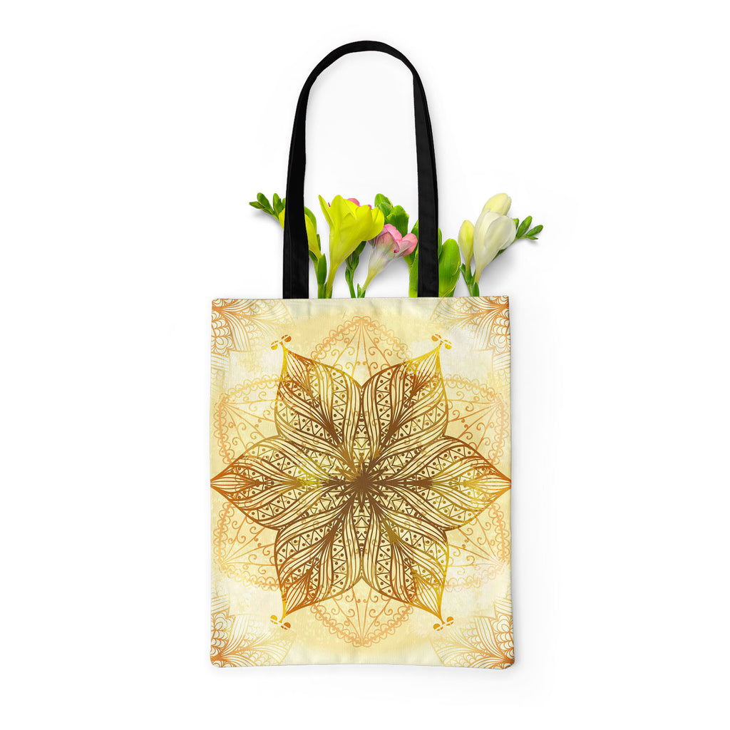 Ethnic Circular Ornament D1 Tote Bag Shoulder Purse | Multipurpose-Tote Bags Basic-TOT_FB_BS-IC 5007465 IC 5007465, Abstract Expressionism, Abstracts, Allah, Arabic, Art and Paintings, Asian, Botanical, Circle, Cities, City Views, Culture, Drawing, Ethnic, Floral, Flowers, Geometric, Geometric Abstraction, Hinduism, Illustrations, Indian, Islam, Mandala, Nature, Paintings, Patterns, Retro, Semi Abstract, Signs, Signs and Symbols, Symbols, Traditional, Tribal, World Culture, circular, ornament, d1, tote, bag