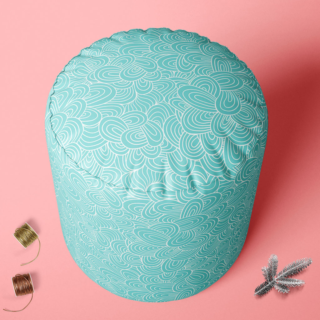 Hand-Drawn Waves D2 Footstool Footrest Puffy Pouffe Ottoman Bean Bag | Canvas Fabric-Footstools-FST_CB_BN-IC 5007466 IC 5007466, Abstract Expressionism, Abstracts, Animals, Art and Paintings, Automobiles, Botanical, Digital, Digital Art, Fashion, Floral, Flowers, Graphic, Modern Art, Nature, Patterns, Retro, Semi Abstract, Signs, Signs and Symbols, Transportation, Travel, Urban, Vehicles, hand-drawn, waves, d2, footstool, footrest, puffy, pouffe, ottoman, bean, bag, canvas, fabric, background, pattern, text