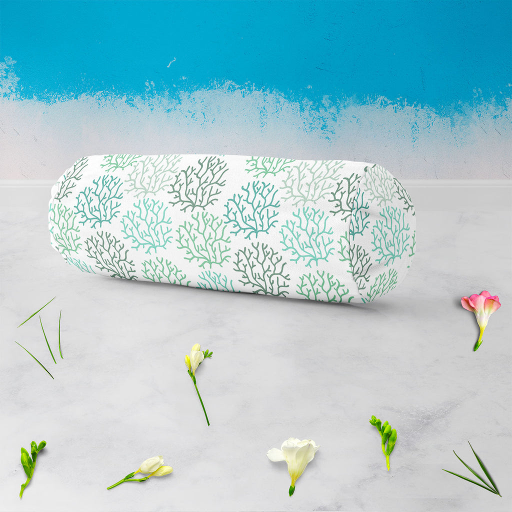 Spring Leaves D3 Bolster Cover Booster Cases | Concealed Zipper Opening-Bolster Covers-BOL_CV_ZP-IC 5007467 IC 5007467, Abstract Expressionism, Abstracts, Art and Paintings, Black and White, Botanical, Decorative, Digital, Digital Art, Drawing, Fashion, Floral, Flowers, Graphic, Illustrations, Modern Art, Nature, Patterns, Retro, Scenic, Seasons, Semi Abstract, Signs, Signs and Symbols, White, spring, leaves, d3, bolster, cover, booster, cases, concealed, zipper, opening, abstract, art, autumn, background, 